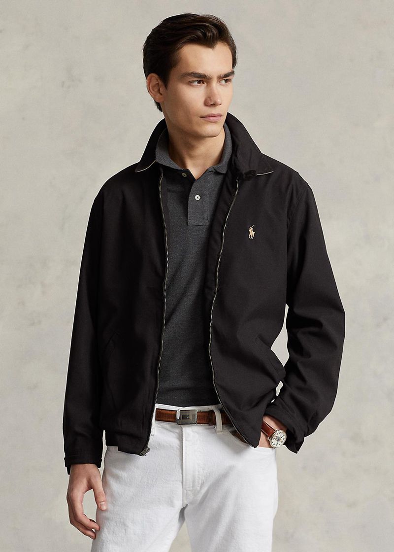 Kurtka Polo Ralph Lauren Męska Czarne Bi-Swing 798561-TMX